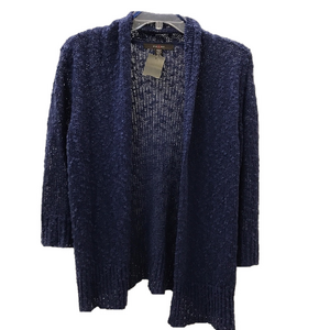 Fever Blue Loose Knit Cardigan